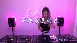 草原最美的花 DJcandy DJ美女打碟现场视频