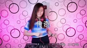 传奇 Dj阿福 DJ美女打碟现场视频