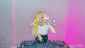 茶山情歌 DJR7车载版 DJ美女打碟现场视频