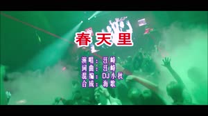 春天里 DJ小秋版 DJ夜店车载MV视频现场